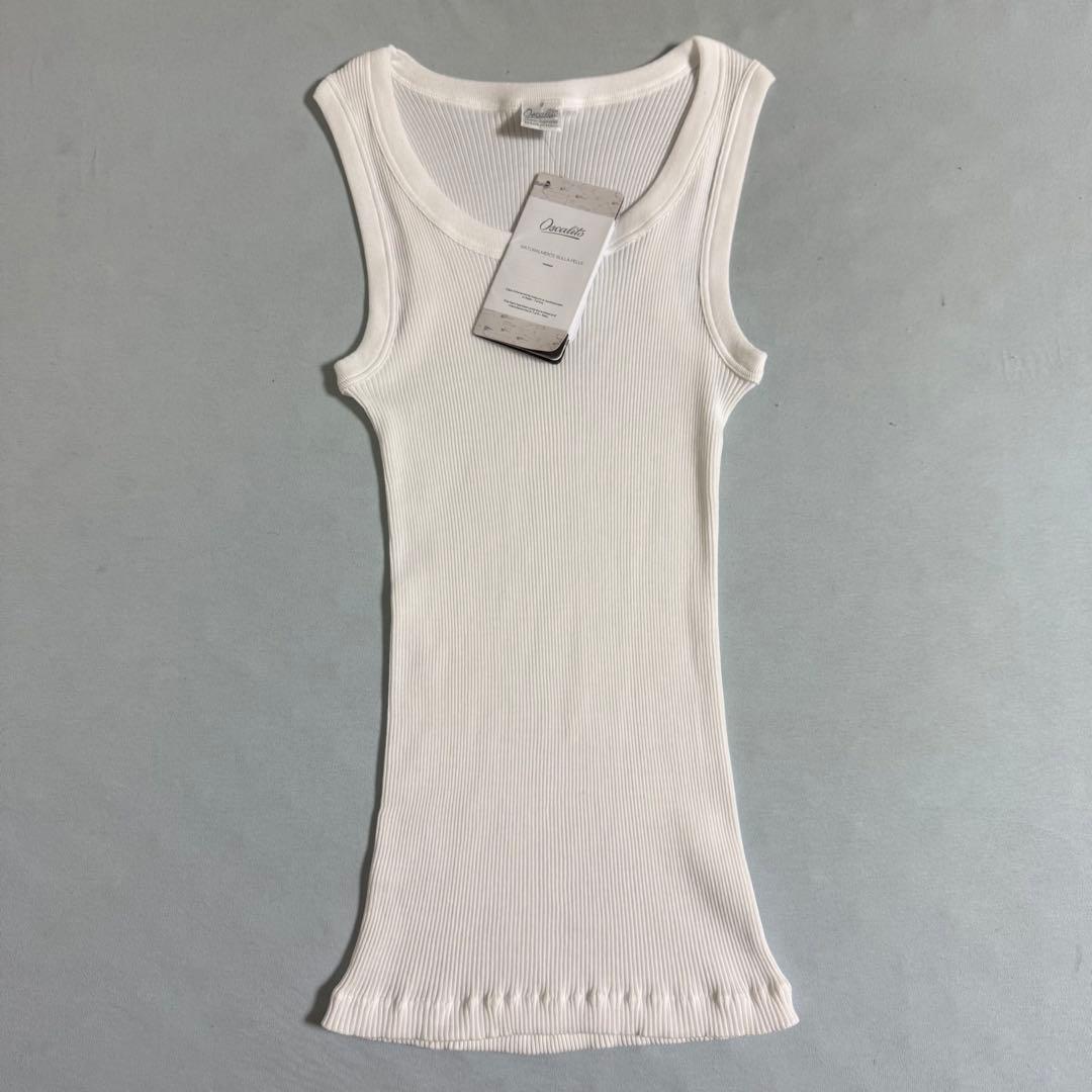 【新品】オスカリート定番コットン100%タンクトップ