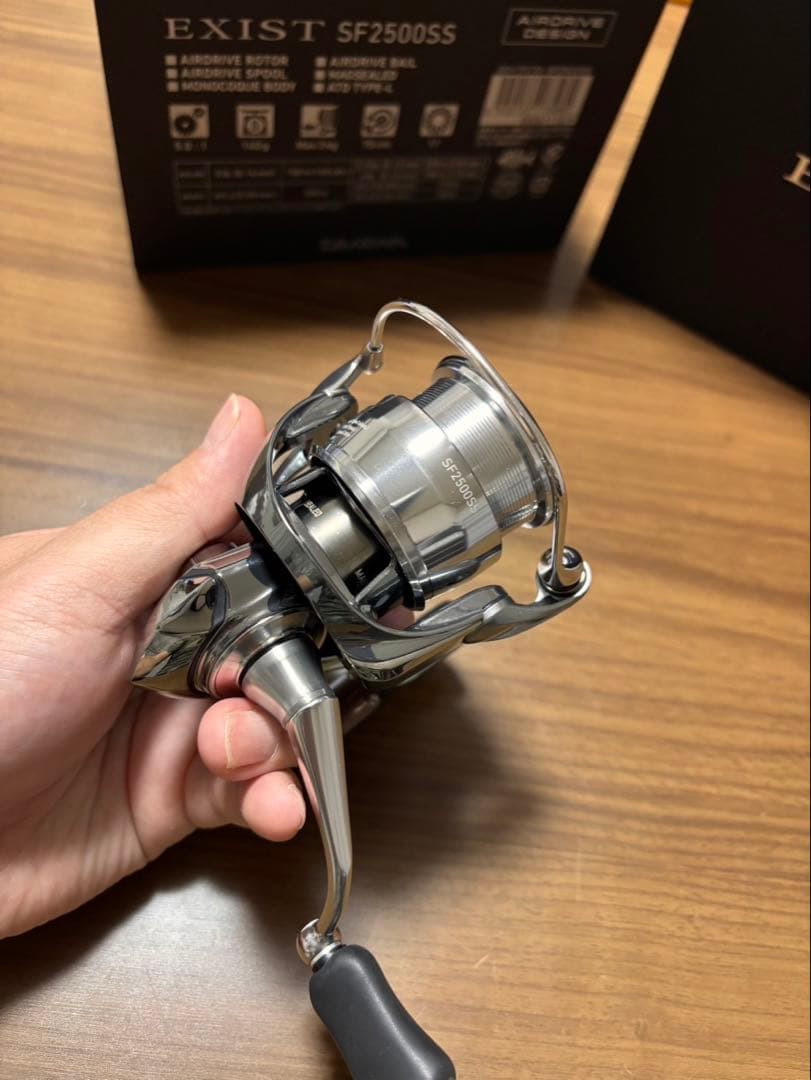 ダイワ　22イグジスト SF 2500SS 美品　アジング　メバリング