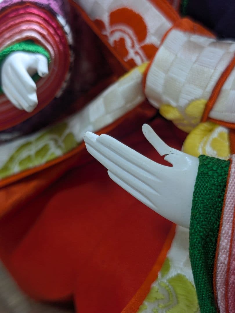 大橋弌峰作 有職 京雛人形