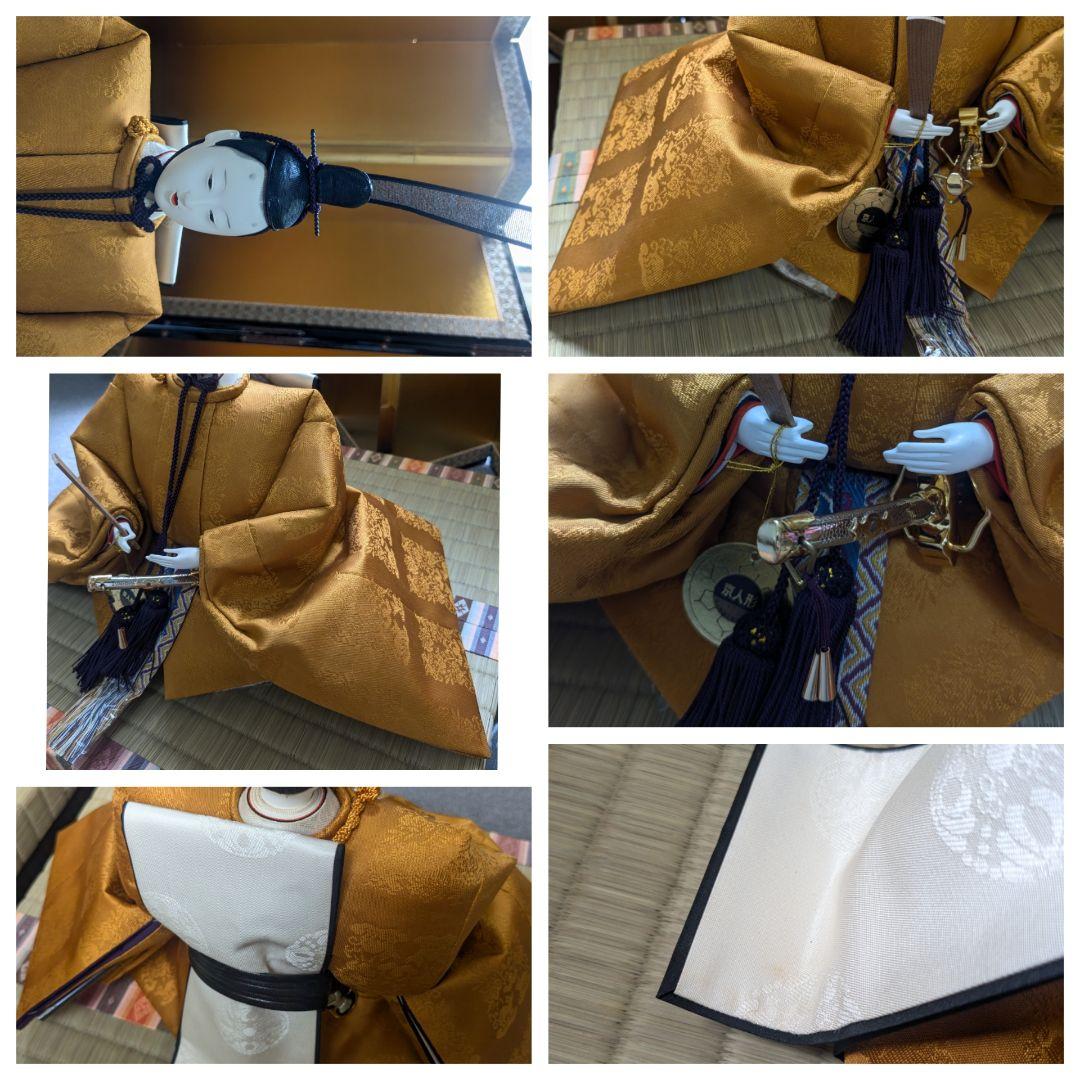 大橋弌峰作 有職 京雛人形