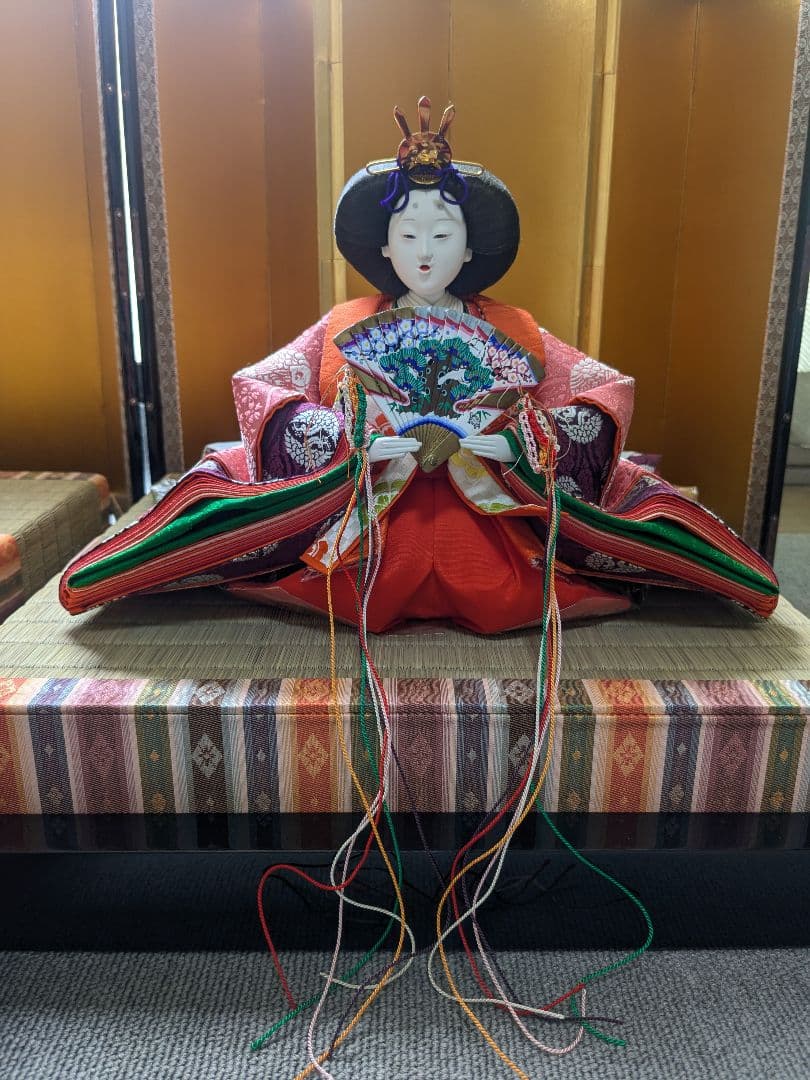 大橋弌峰作 有職 京雛人形