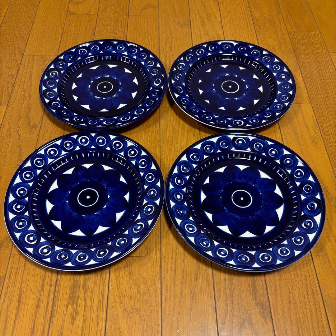ARABIA FINLAND VALENCIA 25.5cm 4枚セット