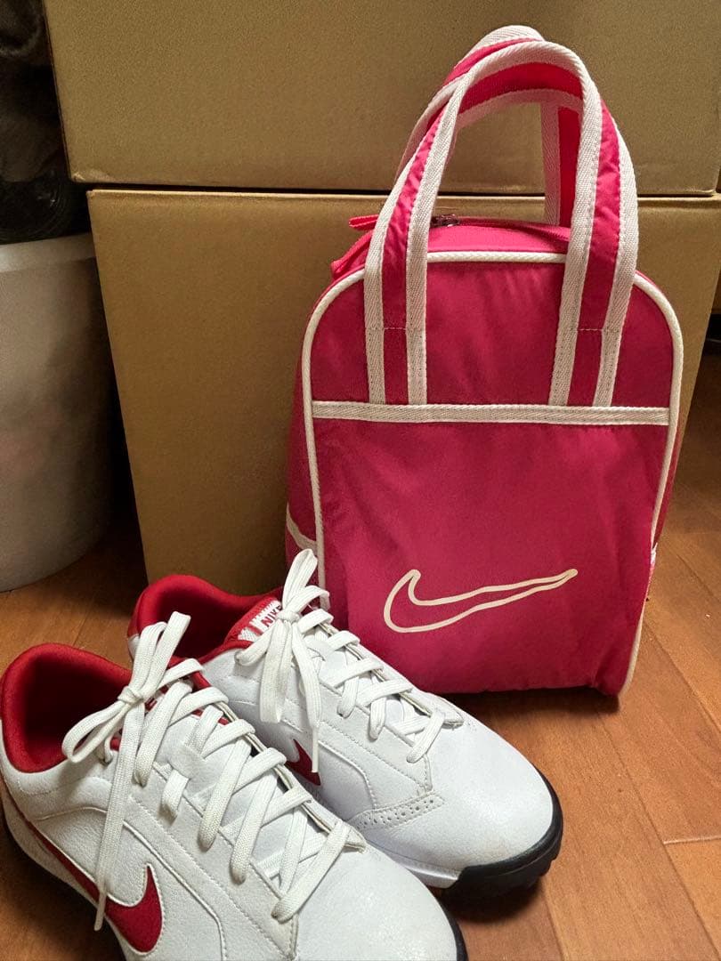 Nike ゴルフシューズ 25cm・Nikeシューズバッグ