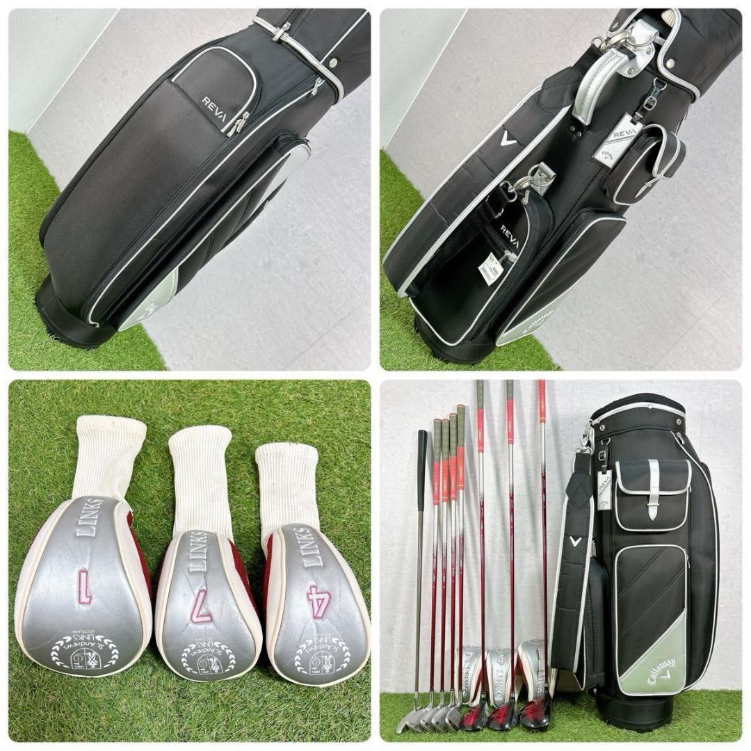 キャロウェイ リンクス ゴルフ クラブセット レディース 8本 女性　初心者 L