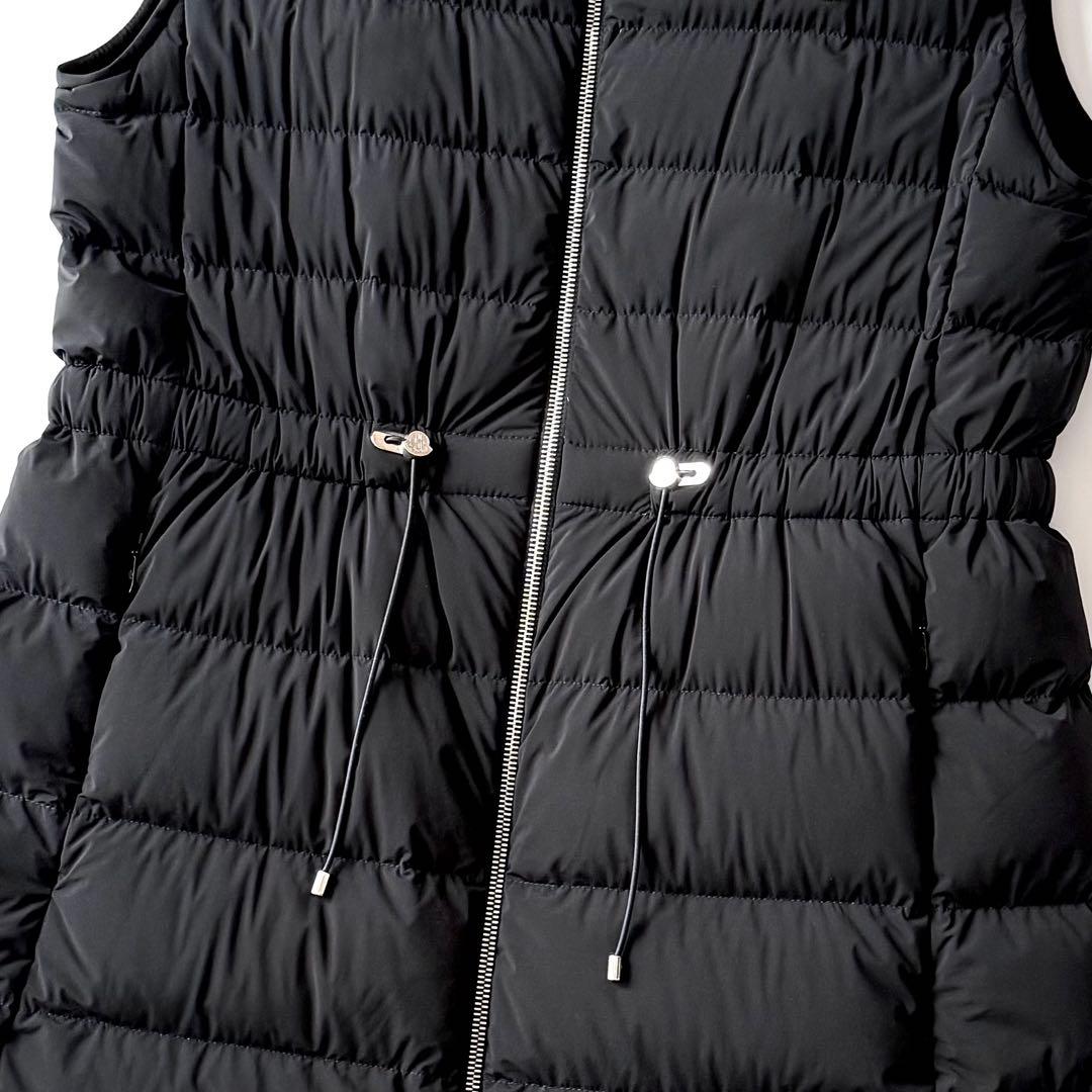 近年モデル MONCLER モンクレール LANDE ロングダウンベスト ジレ