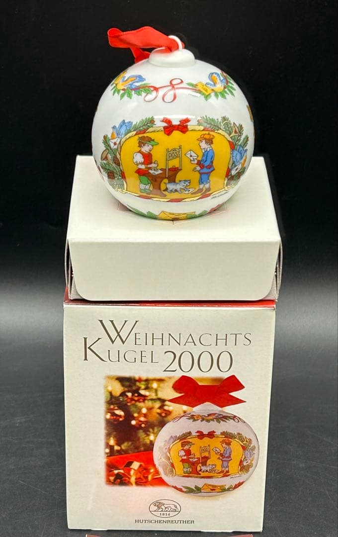 ドイツ・フッチエンロイター　クリスマスイヤーオーナメント　5個