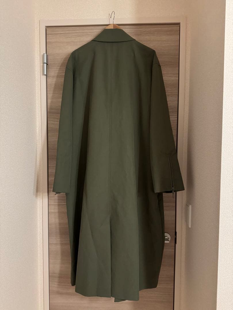 032c スーパーロングコート オリーブ