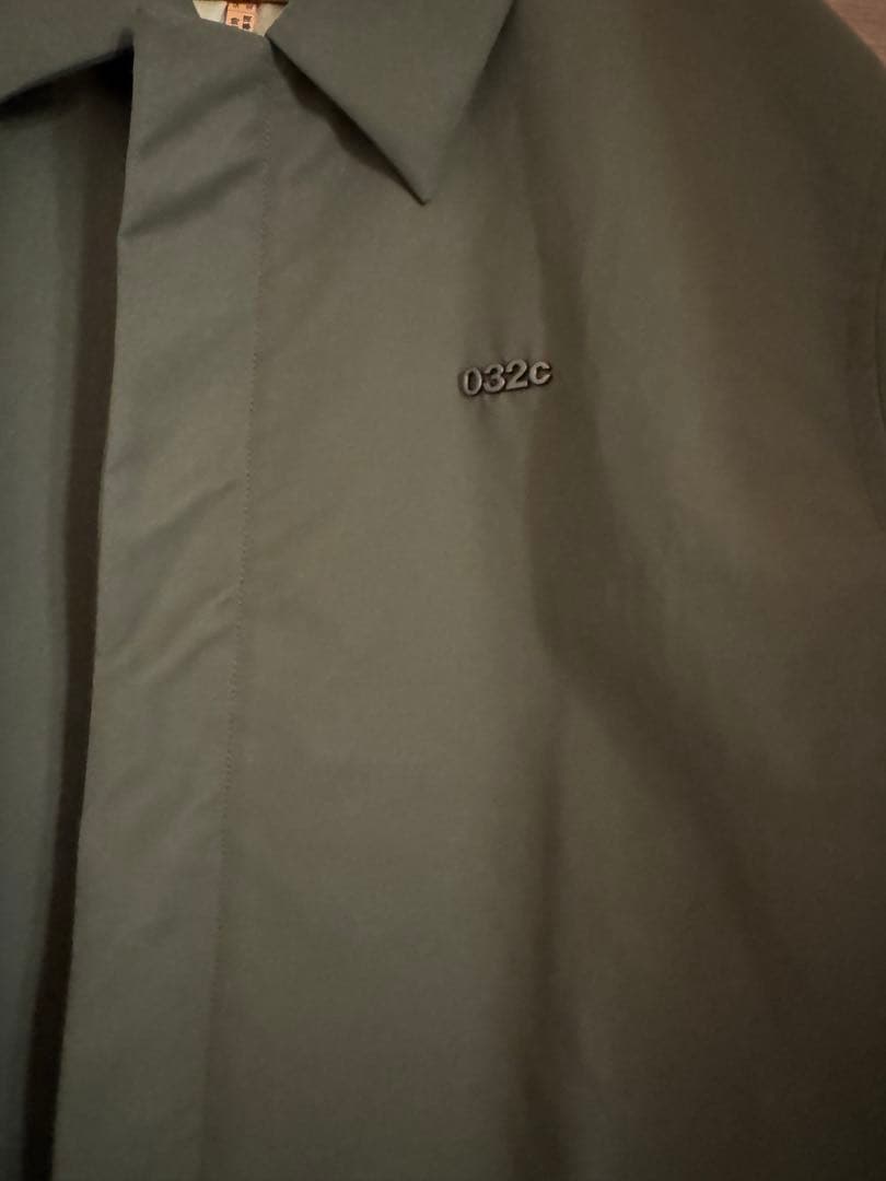 032c スーパーロングコート オリーブ