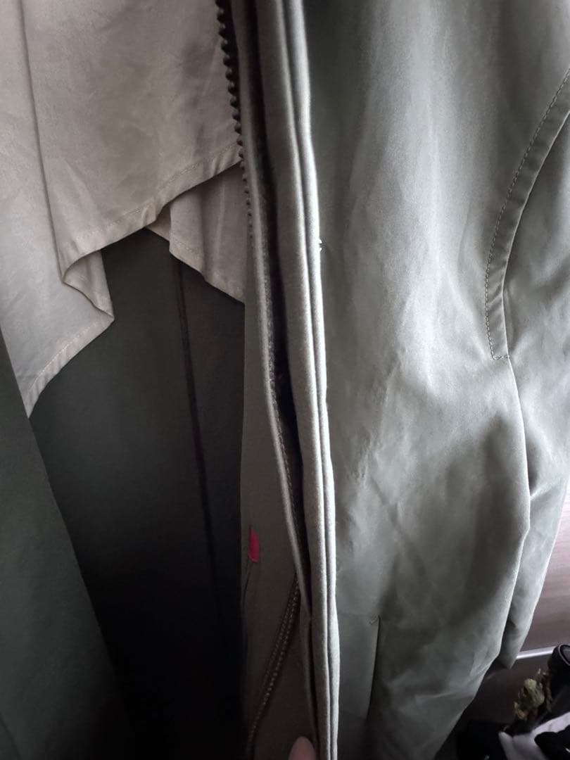 032c スーパーロングコート オリーブ