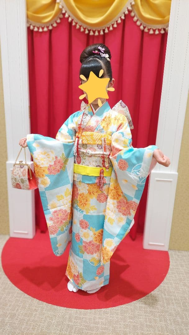 【値下】七五三 ７歳 着物 セット 女の子