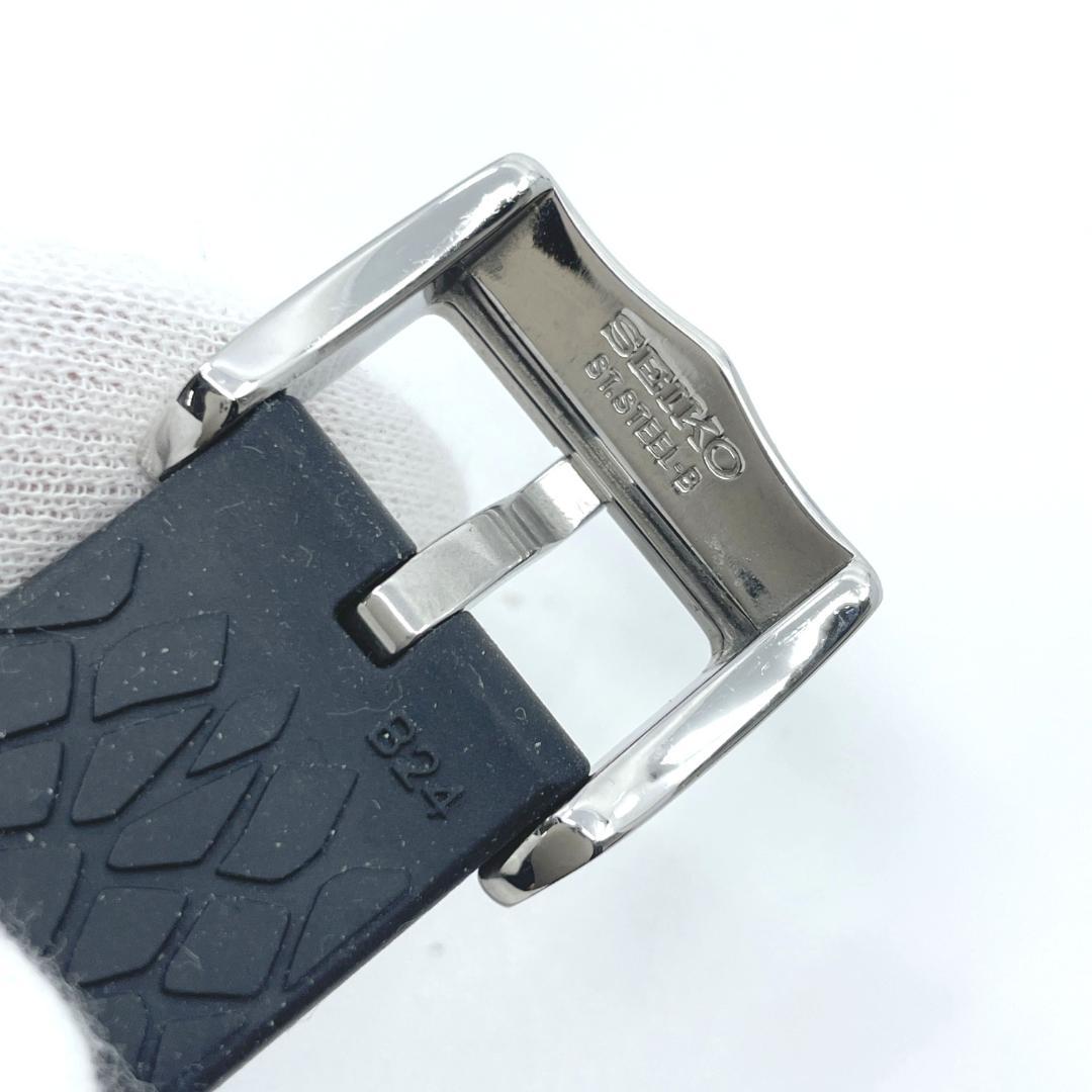 SEIKO　ガランテ GALANTE　替えラバーベルト　ブラック