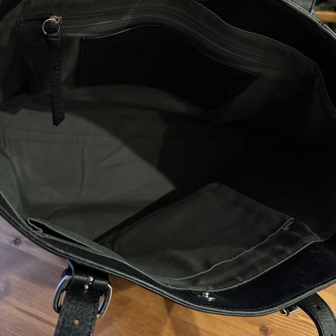 ヴィヴィアンウエストウッド トートバッグ オーブ A4 肩掛け ブラウン　本革