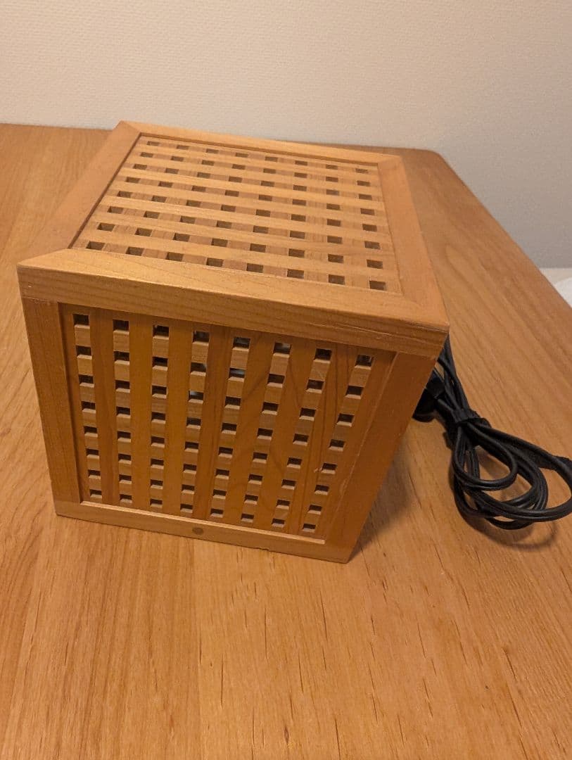 林木工房間接照明　机上型　木のあかり　ひかりの小箱Ⅱ