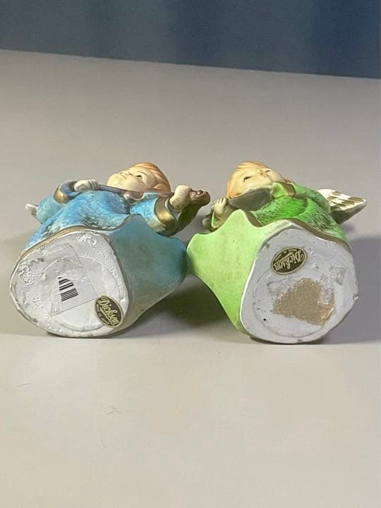 オールドジャパン  米国輸出用 クリスマス陶器置物