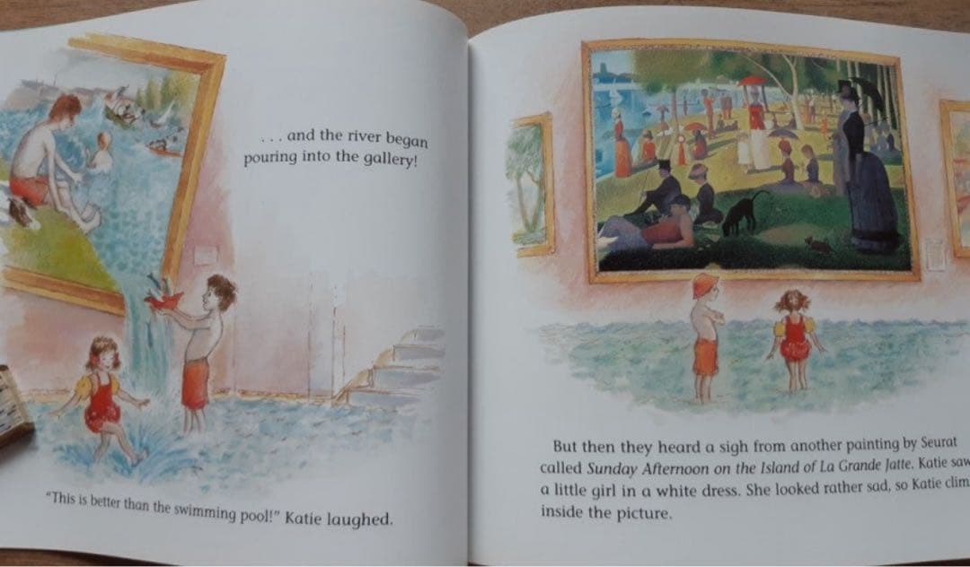 Katie and the Sunflower外 世界名画おすすめ英語絵本12冊