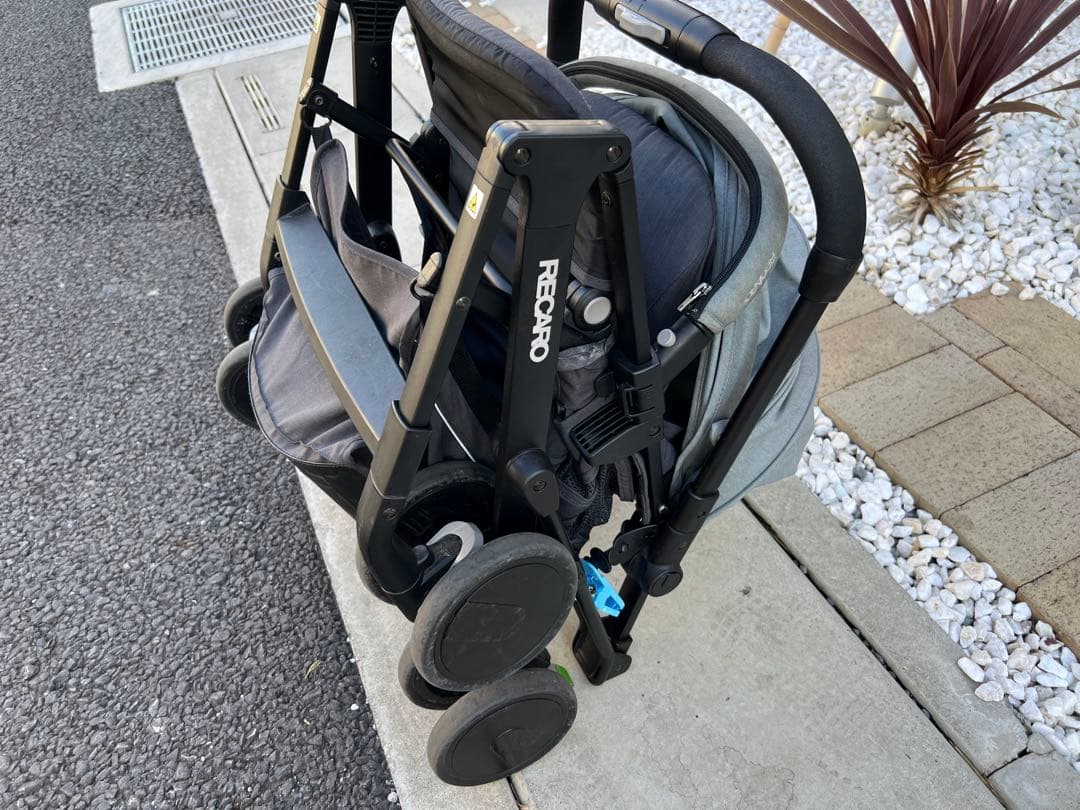 RECARO ベビーカー グレー 折りたたみ