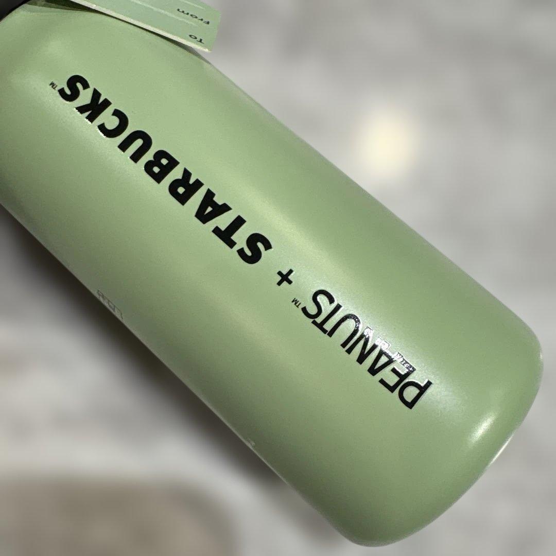 海外限定　スターバックス　PEANUTS スヌーピー 水筒 12oz 355ml