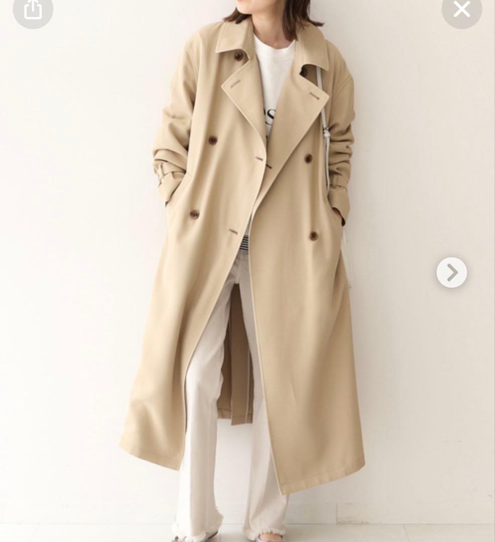 SLOBE IENA ウォッシャブルトレンチコート　38