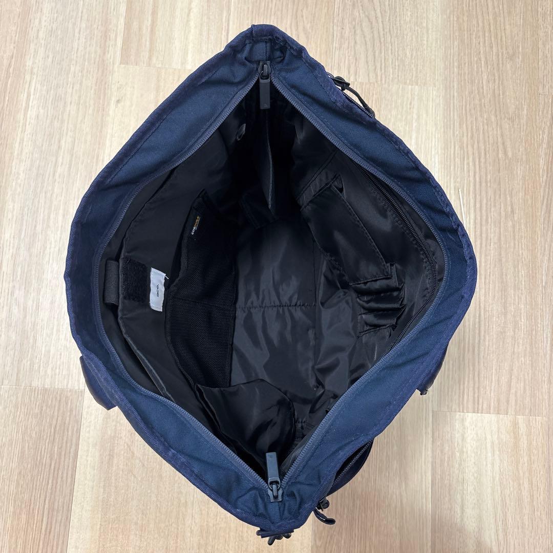 ace エース　デュラムーブ　2way トートバッグ　メンズ　ネイビー