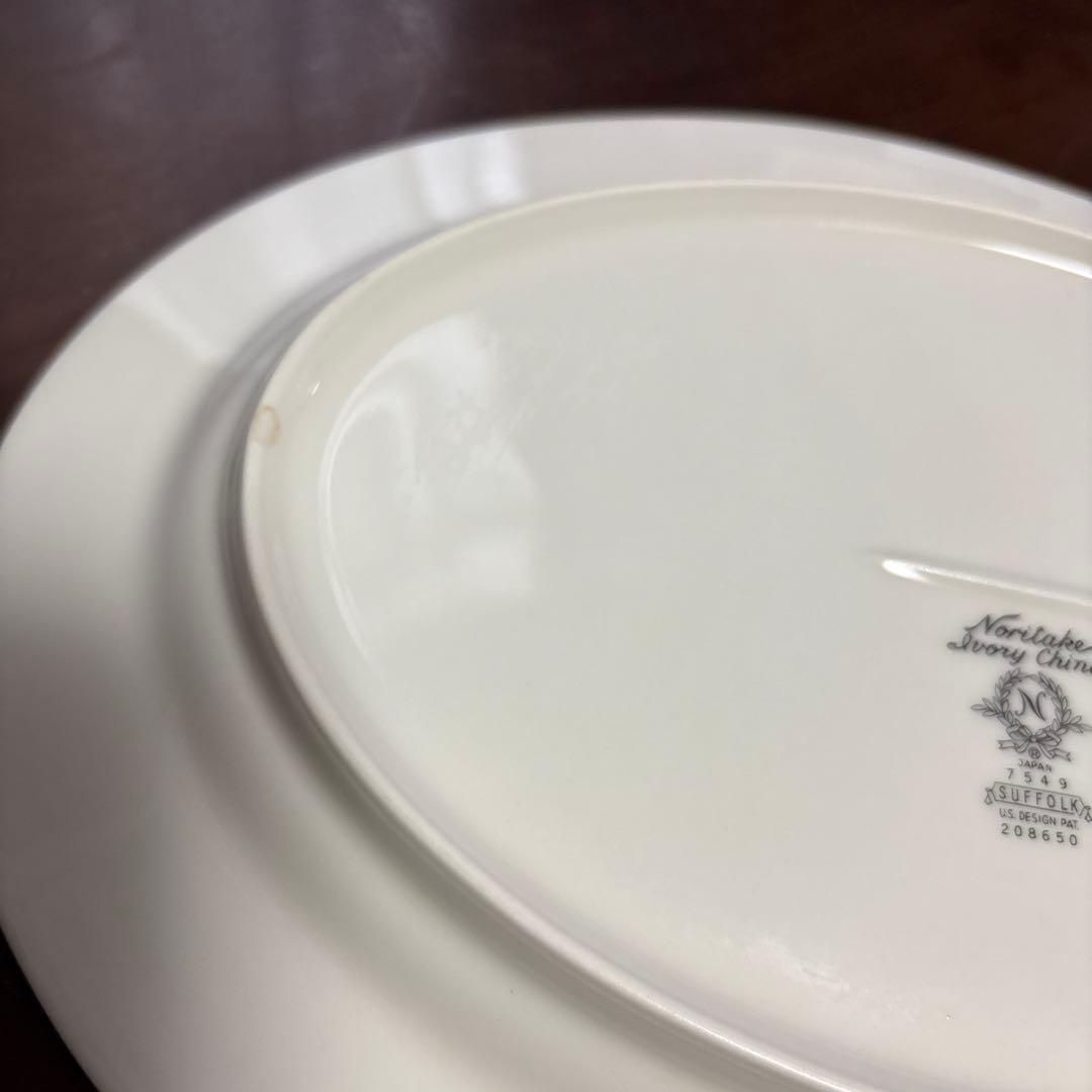 ノリタケ NORITAKE Ivory China 皿 ティーカップ セット