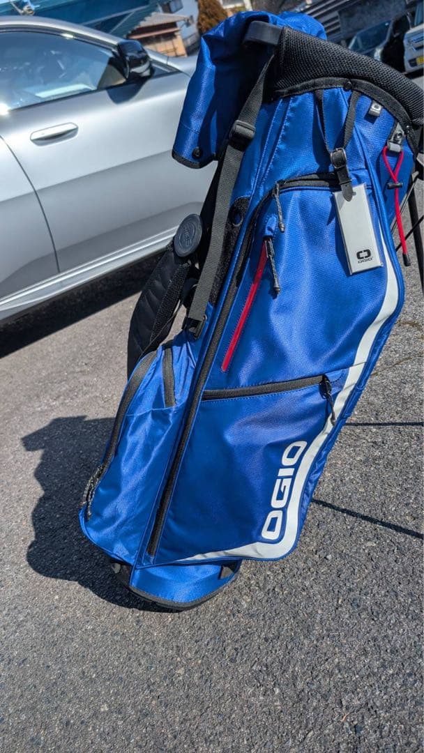 【新品・未使用】OGIO キャディバッグ 青