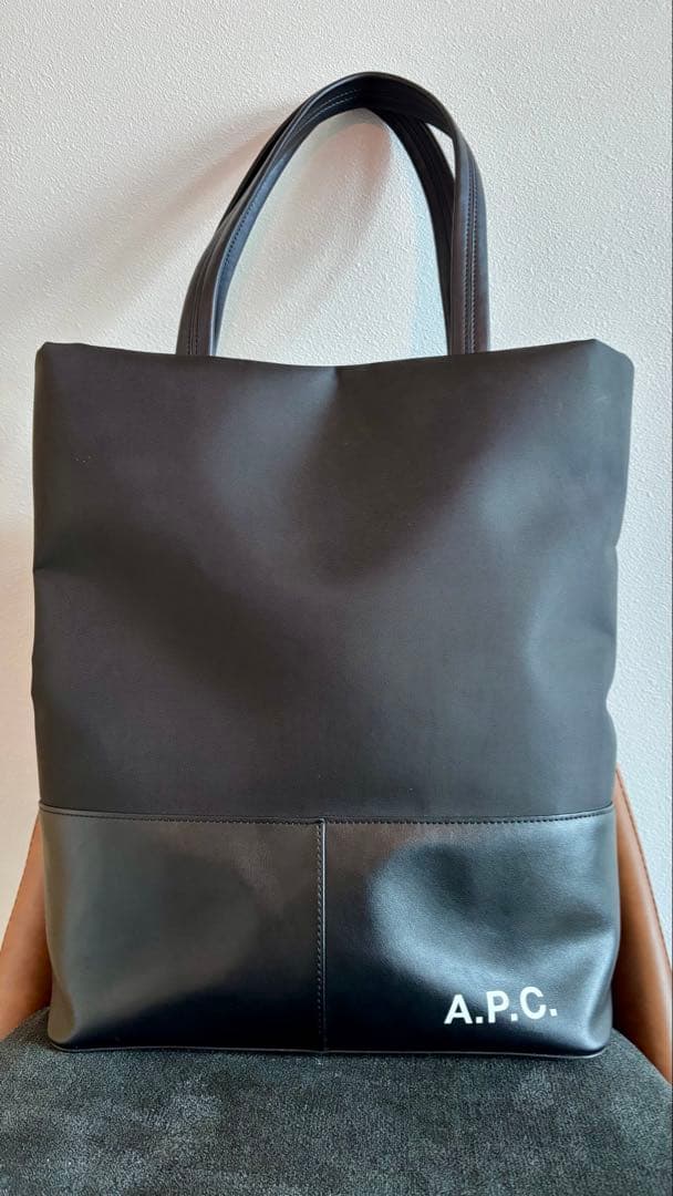 A.P.C. CAMDEN トートバッグ　黒