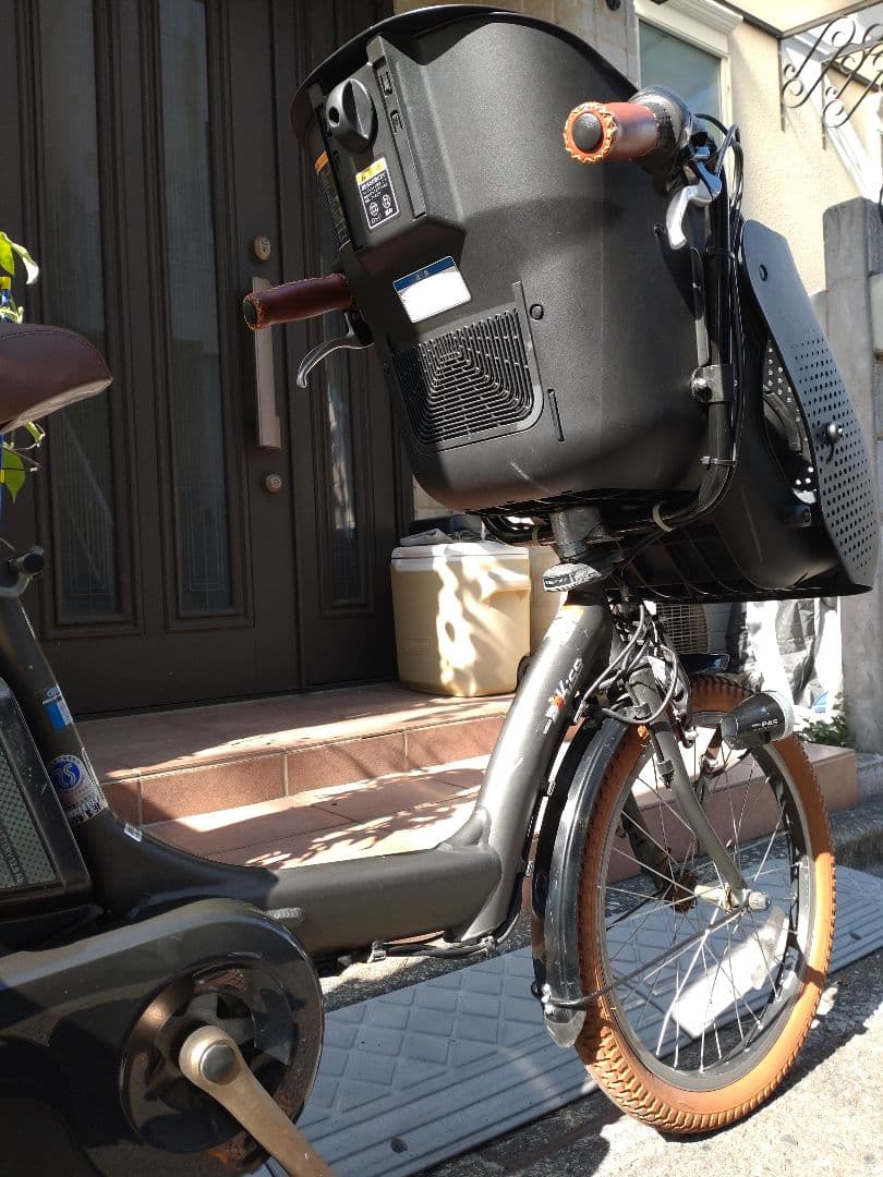 配送可★直接引渡可★カスタム【ヤマハパスキス】電動アシスト自転車★子供乗★充電器