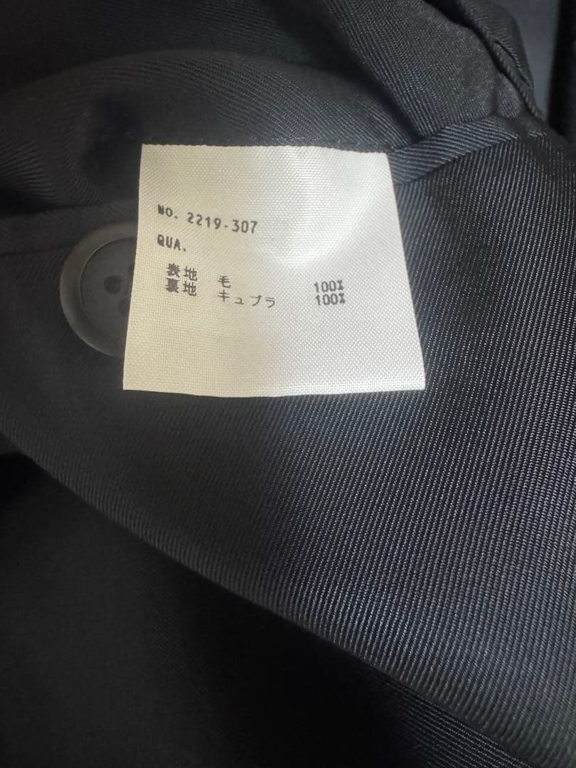 LAD MUSICIAN チェスターコート ブラック 44