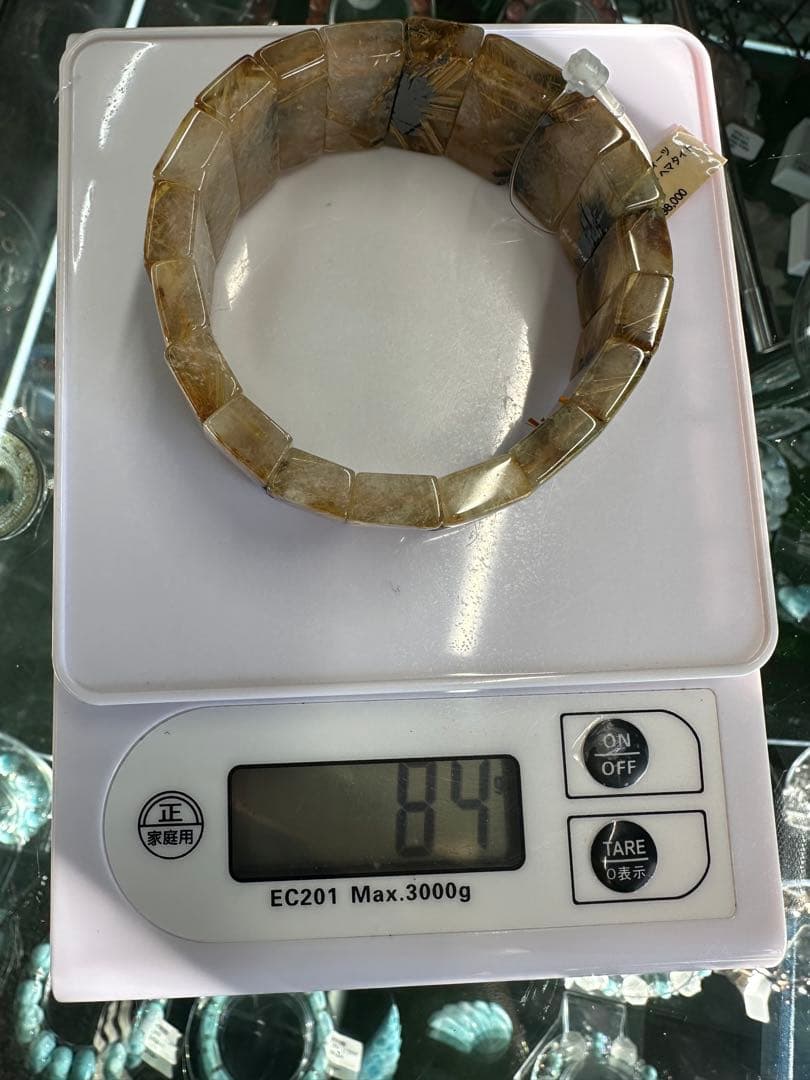 ゴールドルチルクォーツ と ヘマタイトスター