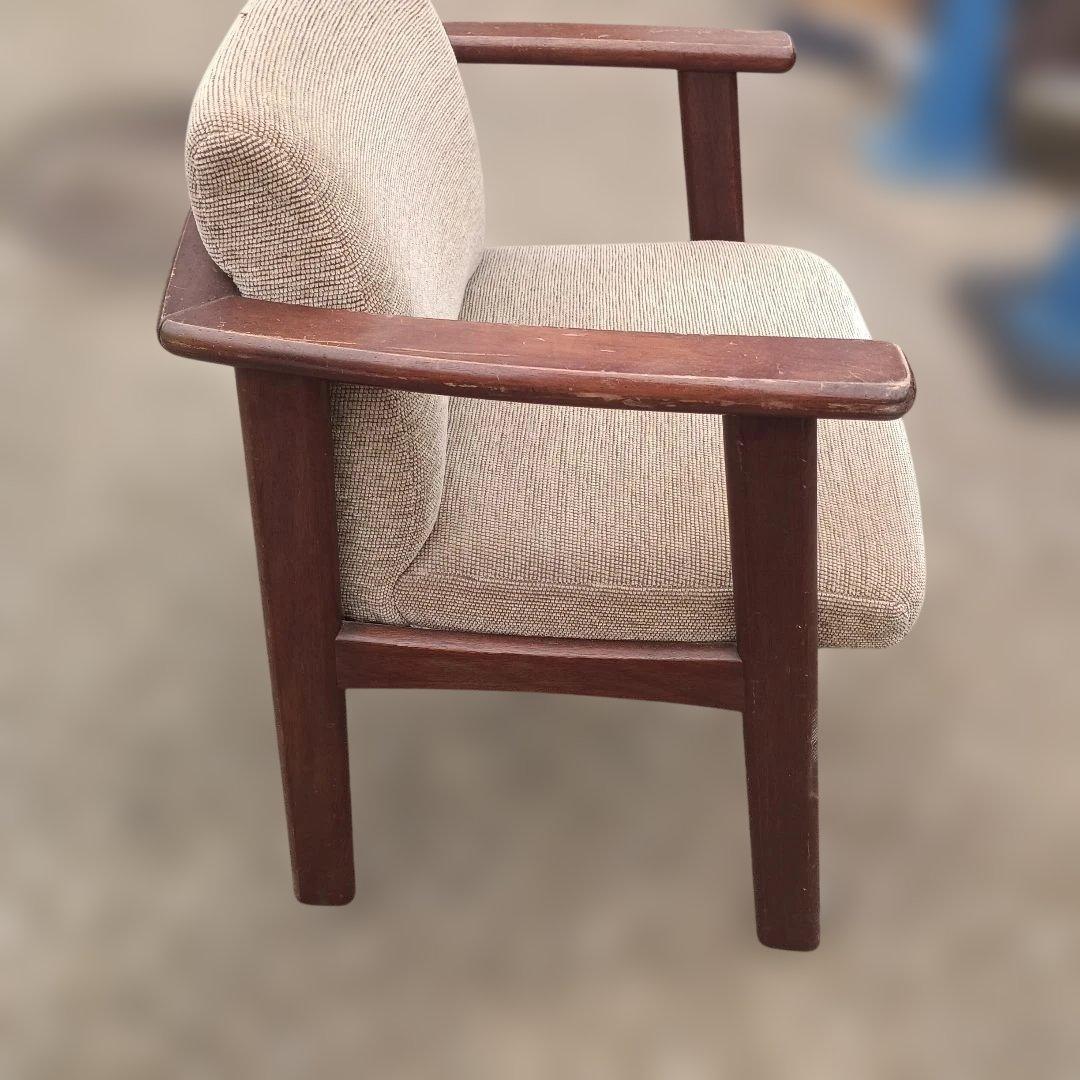 5074）マルニ　アームチェア、ラウンジチェア／ひじ掛け椅子