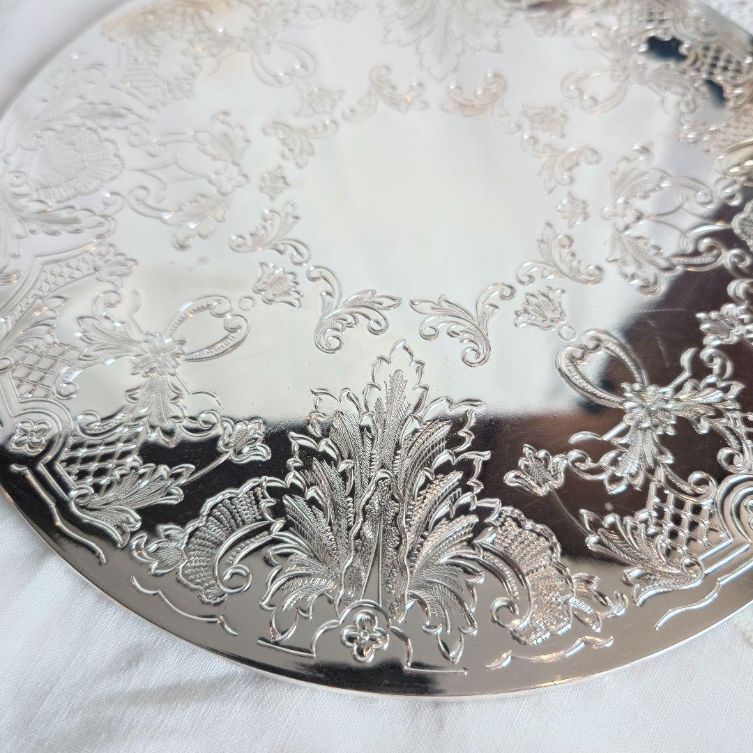 イギリス　アンティーク　ティーポットスタンド　トリベット　プレイスマット