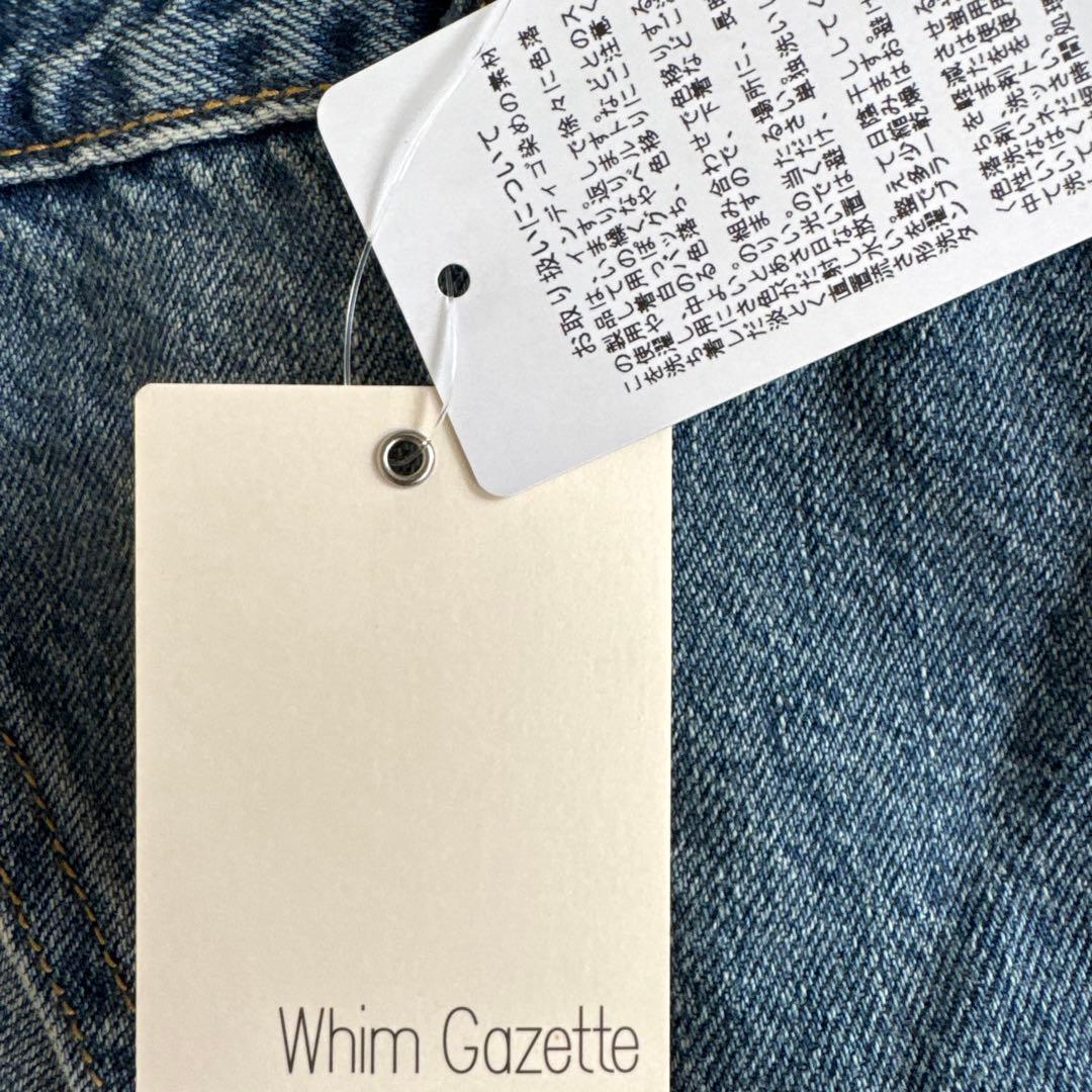 【新品未使用タグ付き】ウィムガゼット デニムオールインワン　フリーサイズ