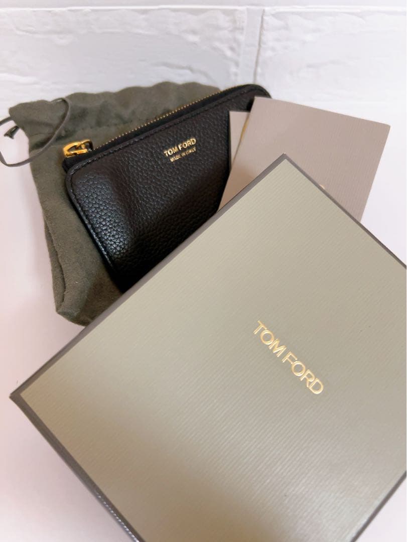 トムフォード　TOM FORD ケース　カードケース　黒　ブラック