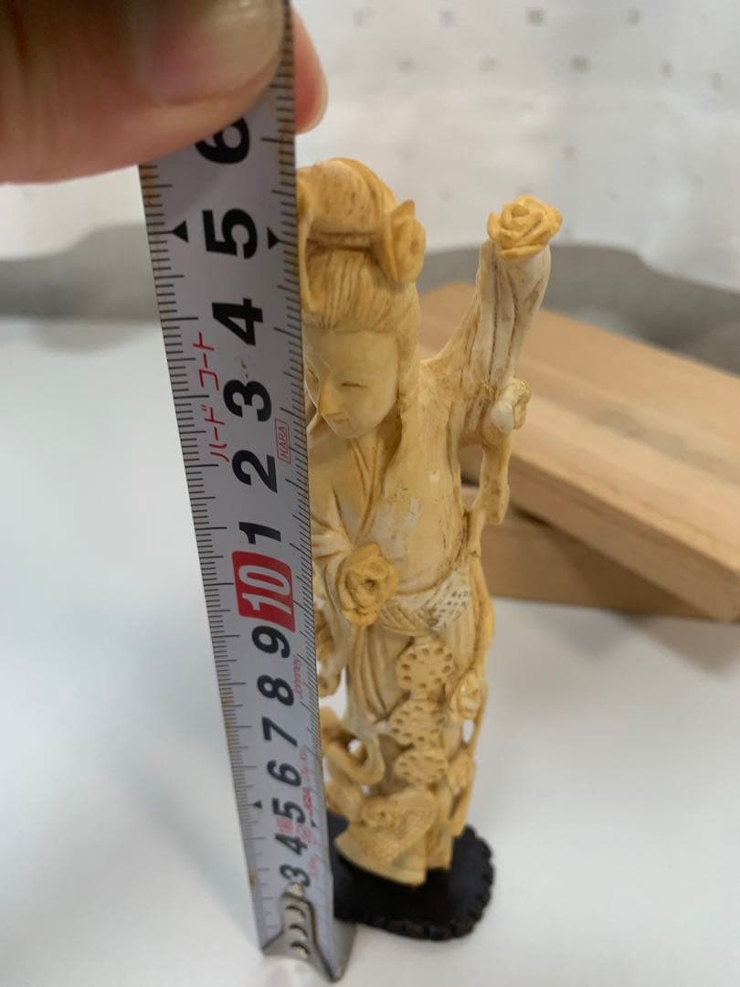 極上 細彫 弁財天 仏像 重さ76g 送料込み