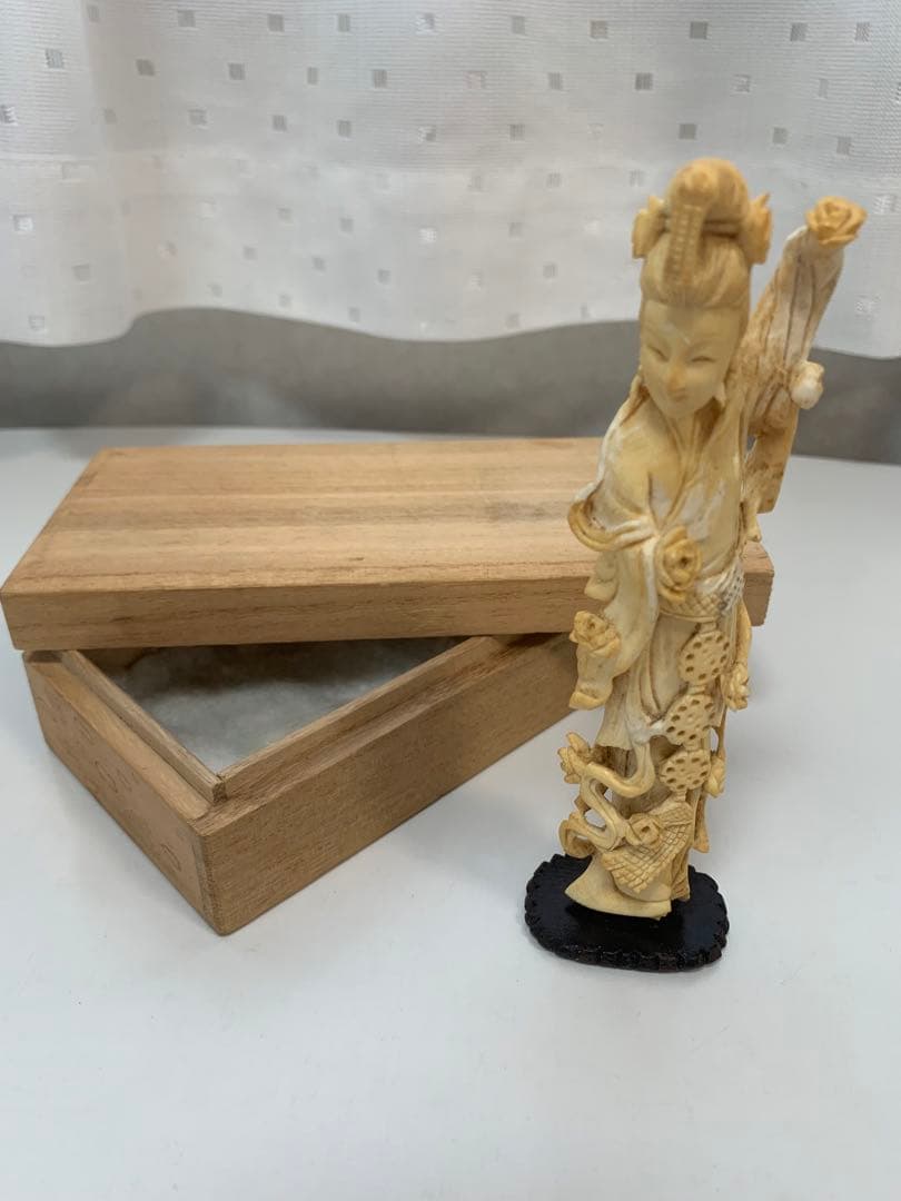 極上 細彫 弁財天 仏像 重さ76g 送料込み