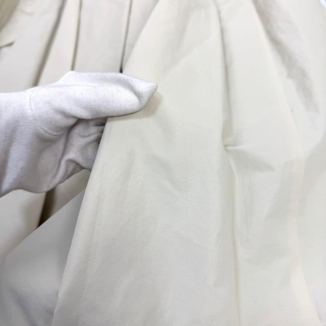 グッチ トムフォード期 ナイロン トレンチコート ヘップバーン型 レザーベルト