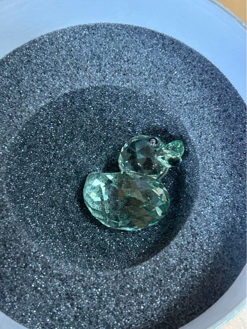 スワロフスキー　置物　あひる