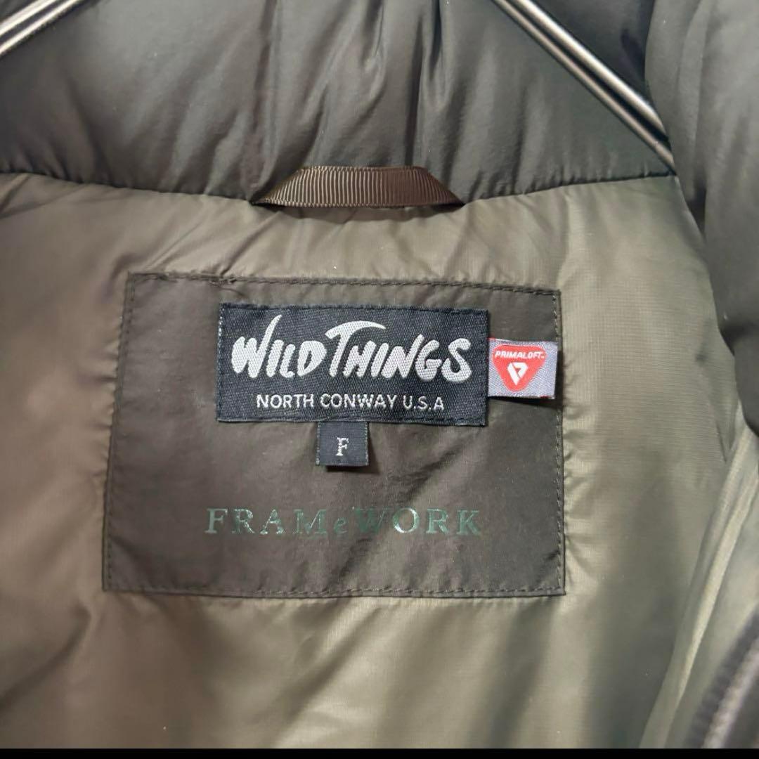 FRAMeWORK x WILD THINGS 別注　モンスターパーカーベスト