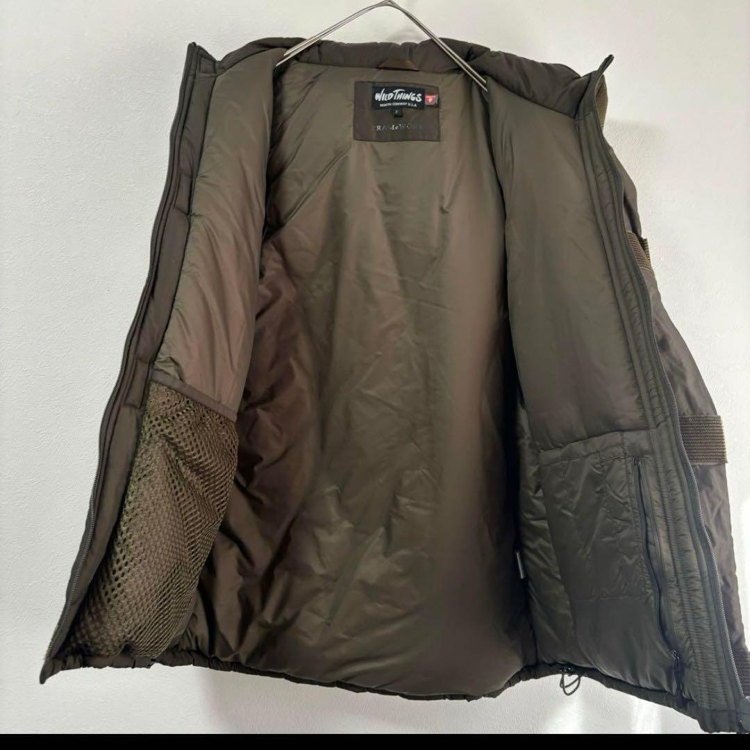 FRAMeWORK x WILD THINGS 別注　モンスターパーカーベスト