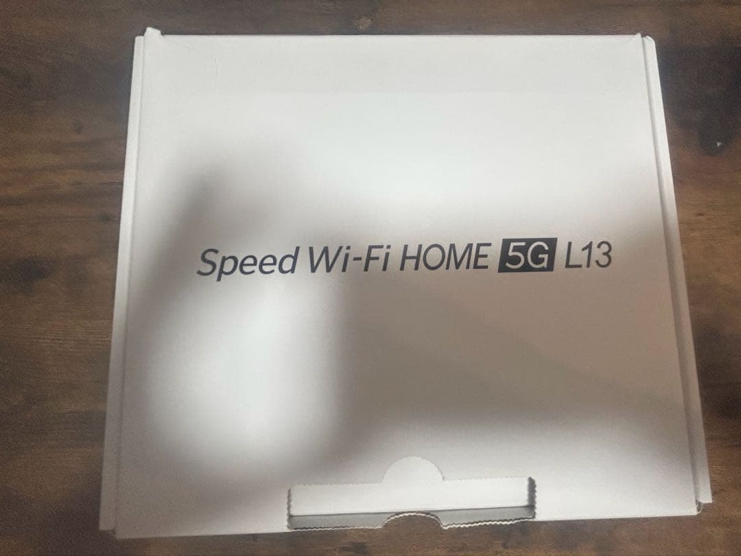 Speed Wi-Fi  5G L13 モバイルルーター　BIGLOBE