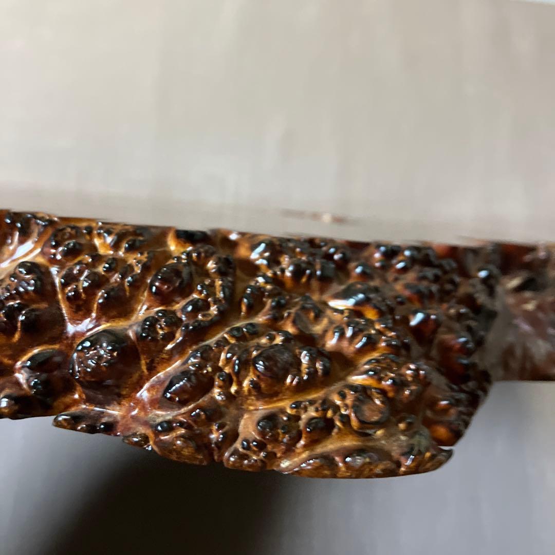 天然木　1枚板　玉杢 花台 飾り台 敷板　香台　盆栽台