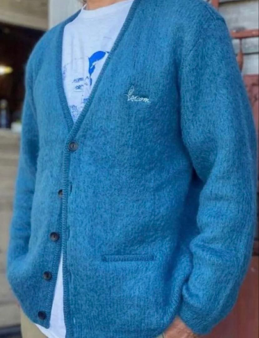 未試着　psicom サイコム　モヘアカーディガン　Lサイズ