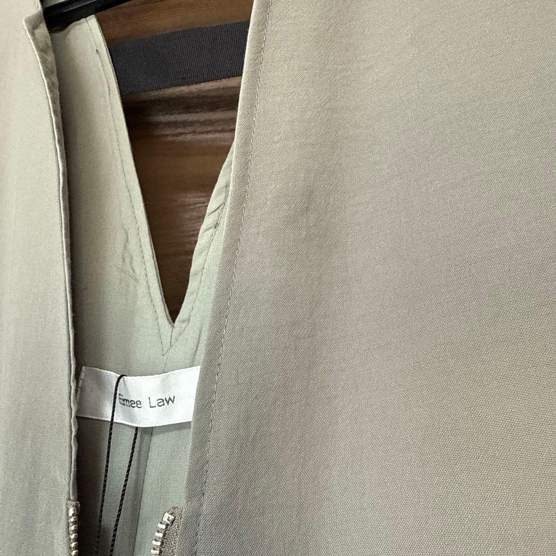 ヤマダヤ　EIMEELAW グレー ノースリーブ オールインワン