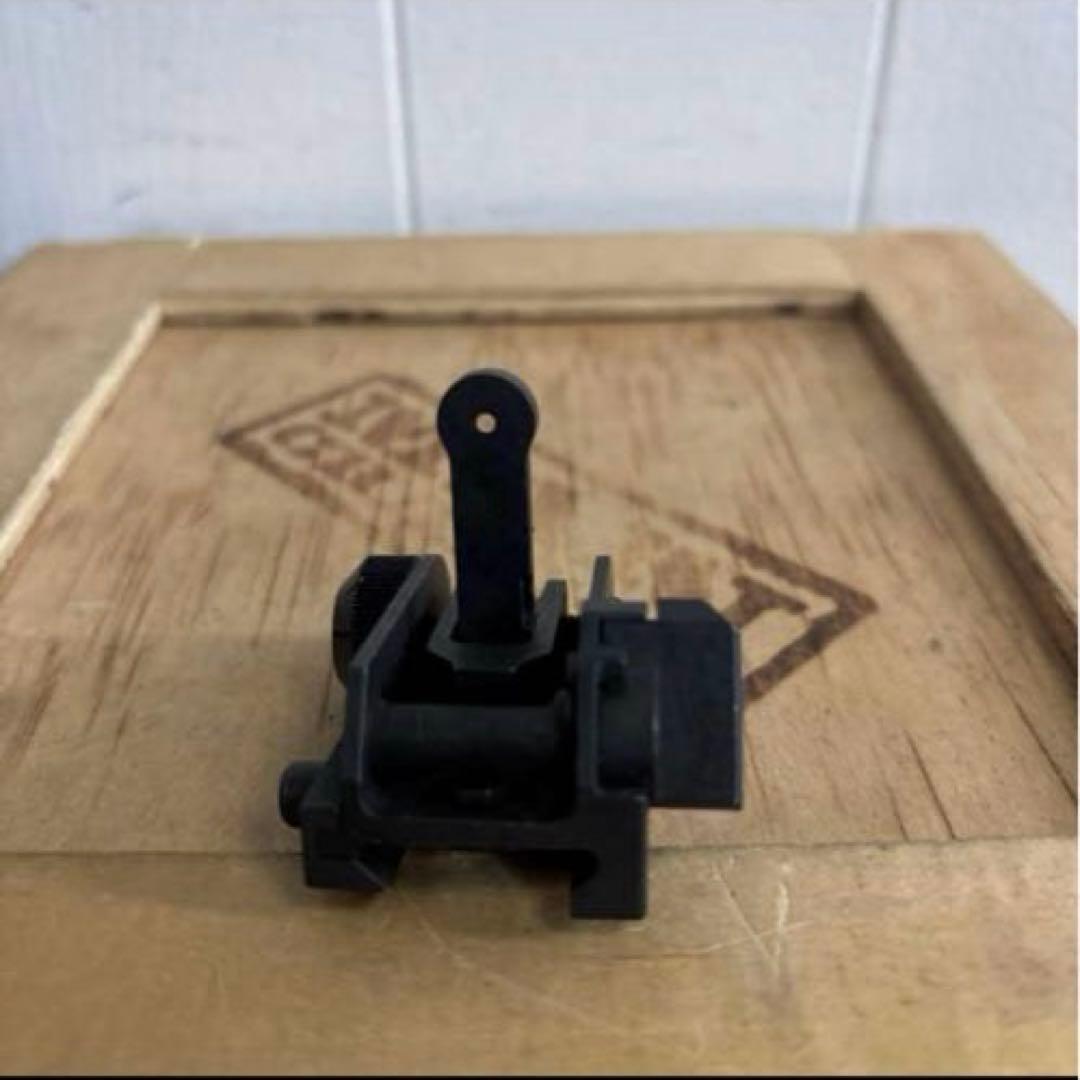 米軍　実物　MATECH BUIS 600M M4 M16バックアップリアサイト