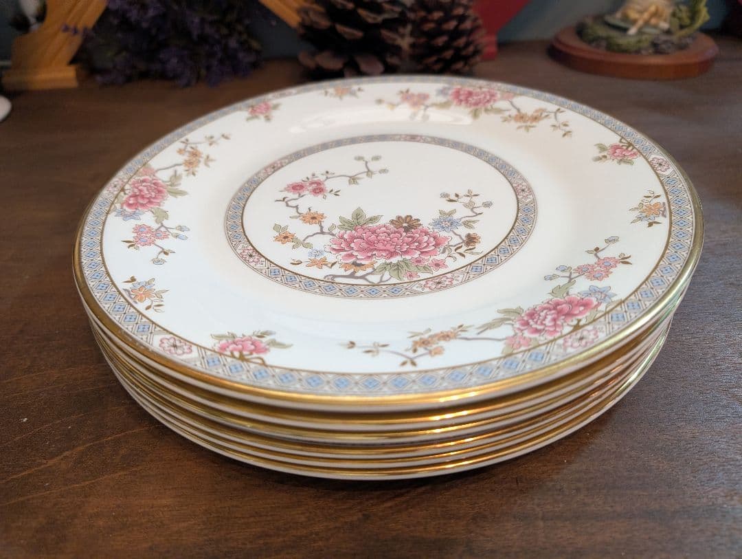 ロイヤルドルトン　カントン　ディナープレート27㎝プレート♡6枚