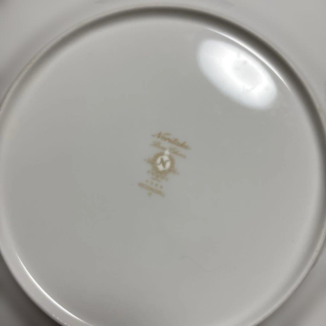 新品★ノリタケ ウエディングモール カップ&ソーサー5客&大皿1枚 廃盤品