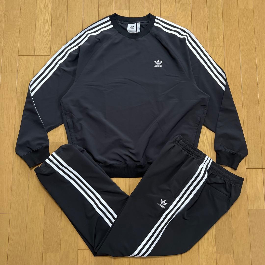 アディダス 定価22000円 トラックトップ&パンツ ジャージ上下セットアップ