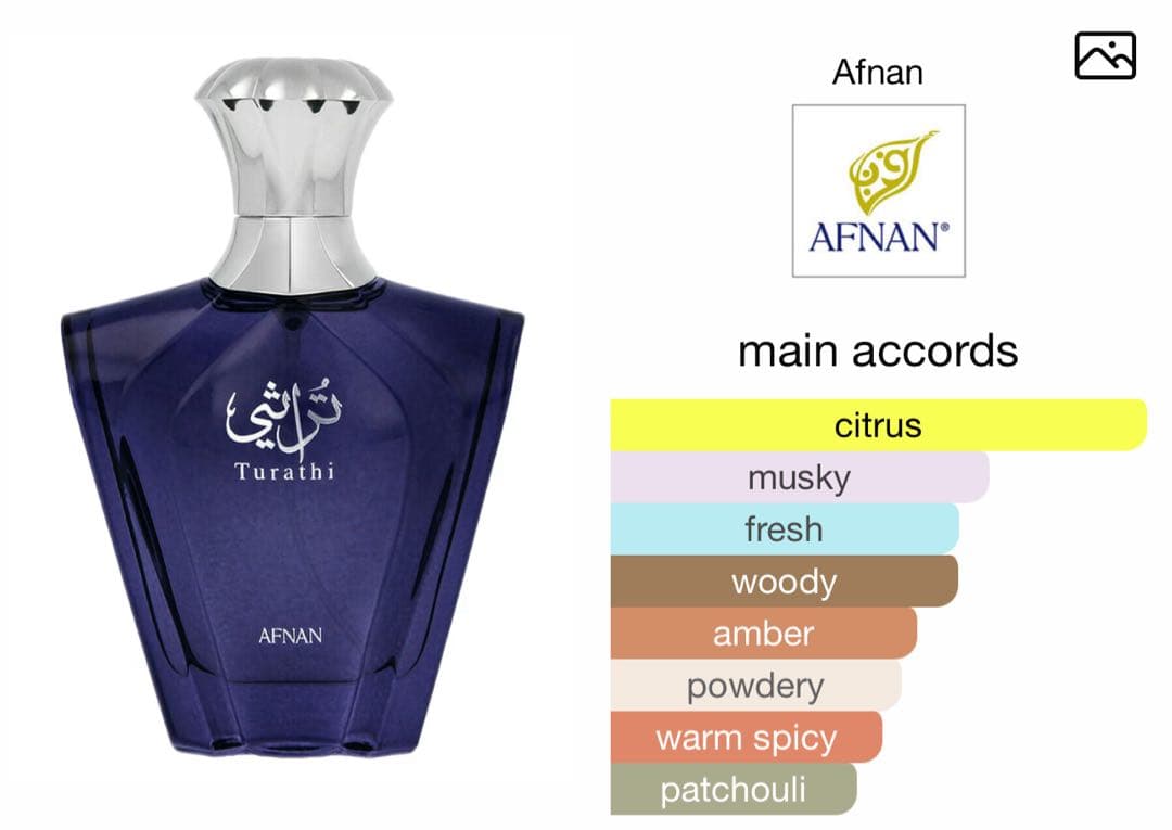 香水(男性用) Turathi Blue Afnan 90ml