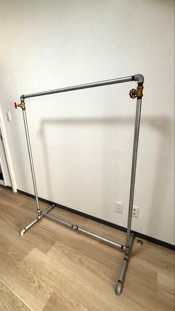 ガス管 ハンガーラック【1月25日まで限定値下げ】