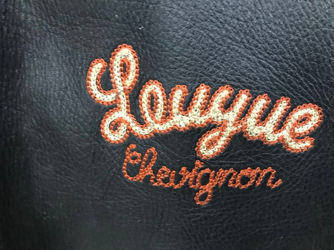 [希少] CHEVIGNON シェビニオン　高級牛革レザージャケット